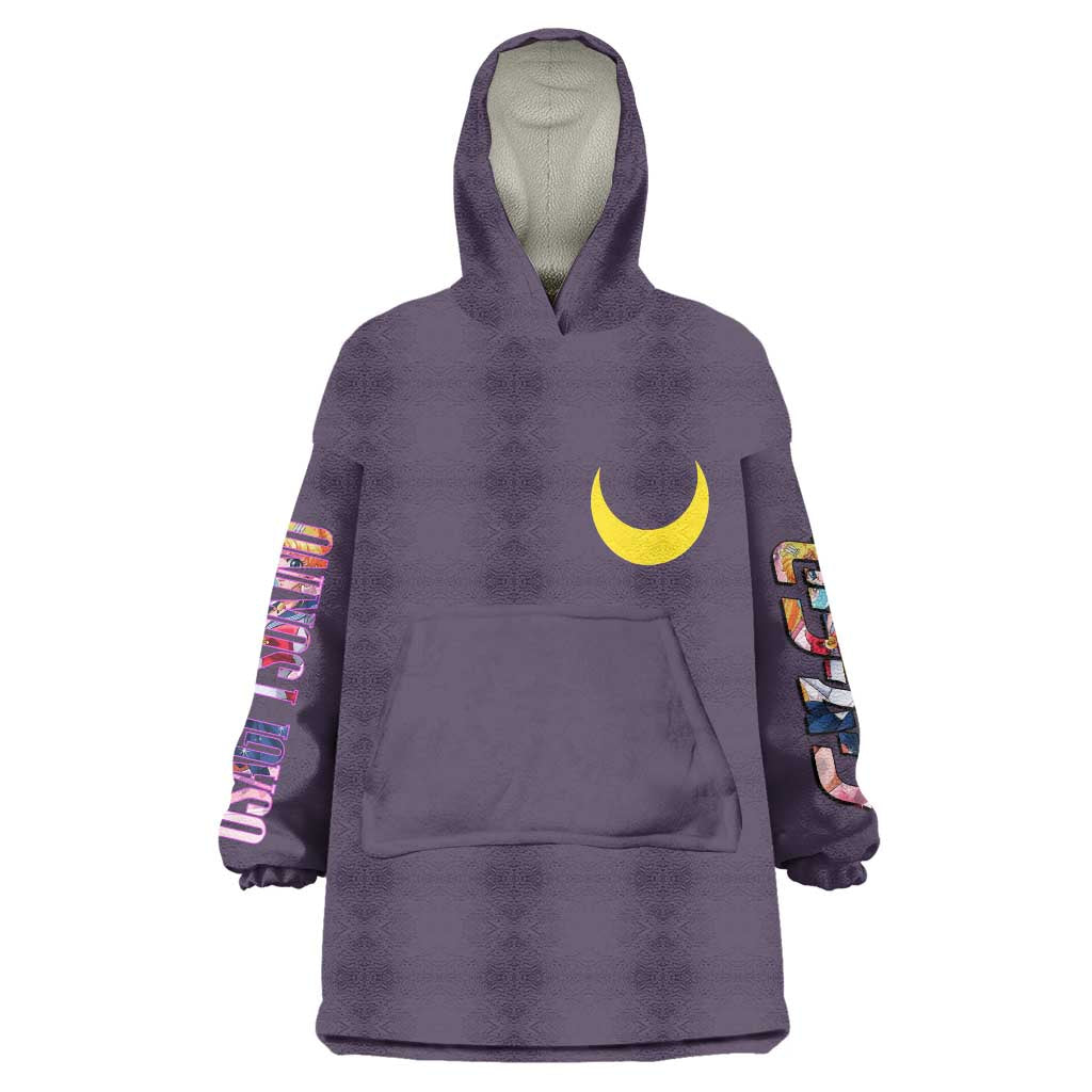 Usagi Tsukino Sailor Moon Wearable Blanket Hoodie Anime Style