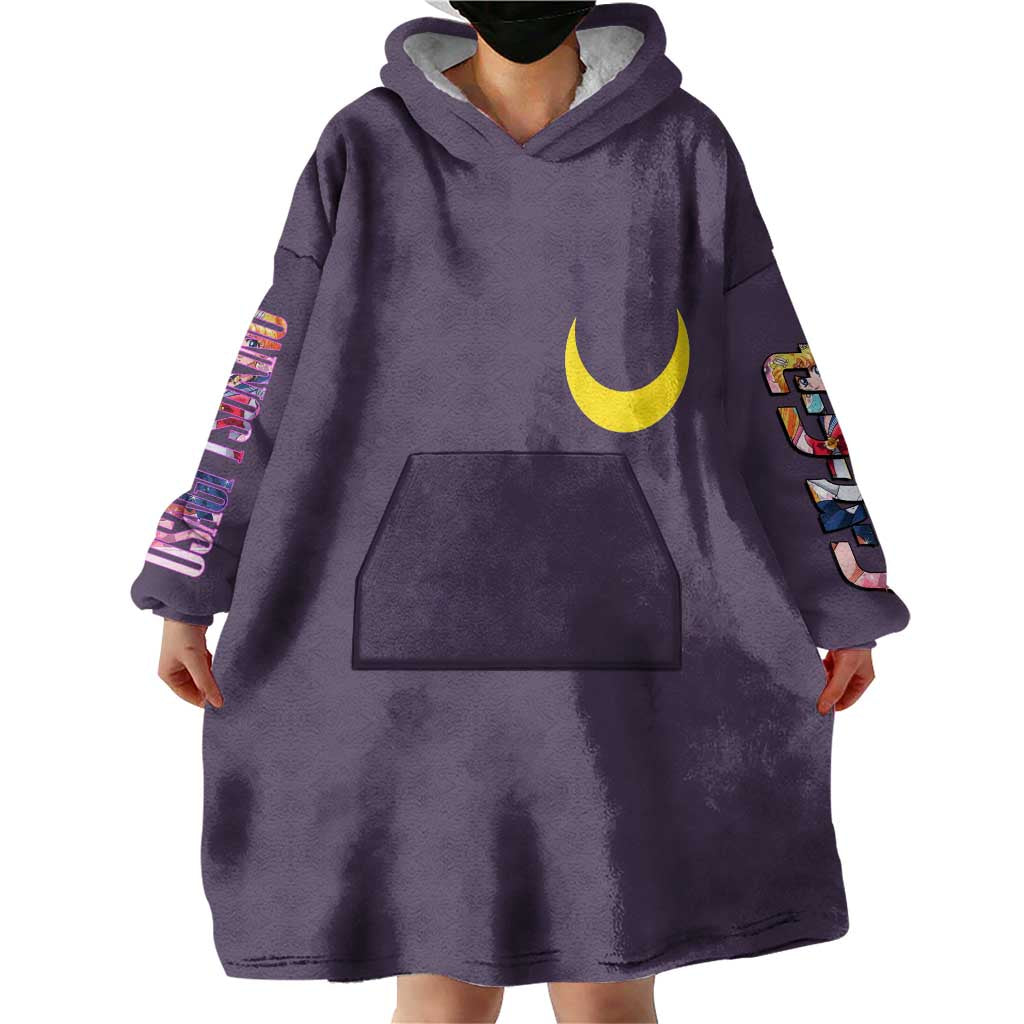 Usagi Tsukino Sailor Moon Wearable Blanket Hoodie Anime Style