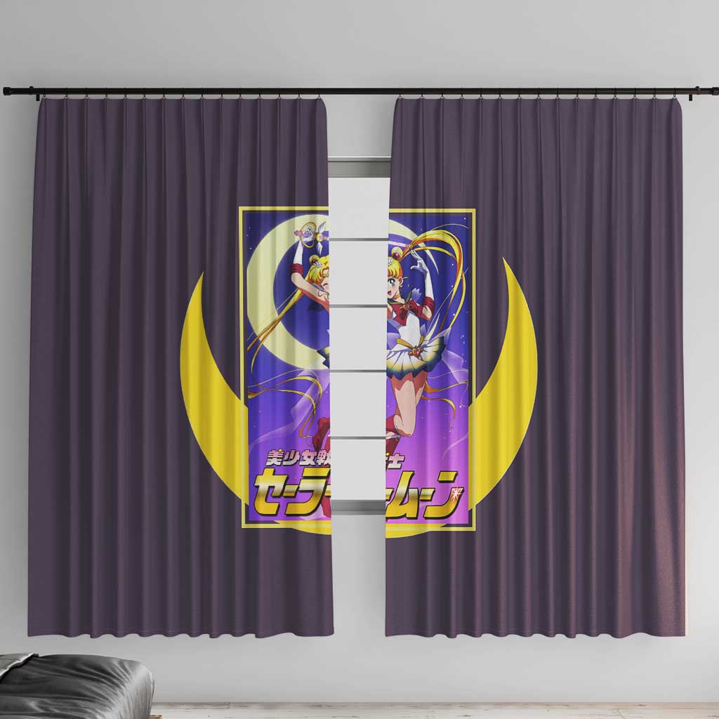 Usagi Tsukino Sailor Moon Window Curtain Anime Style