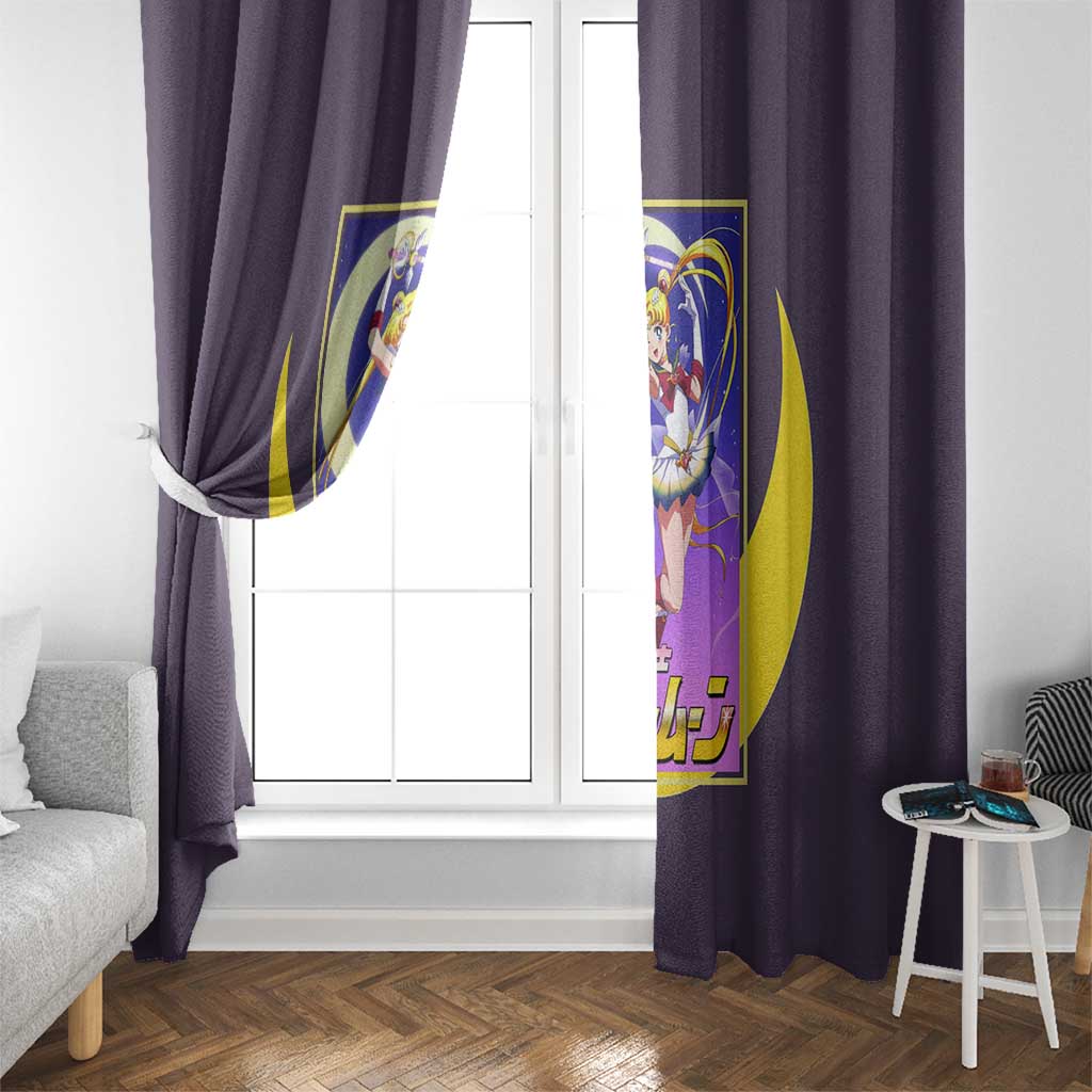 Usagi Tsukino Sailor Moon Window Curtain Anime Style