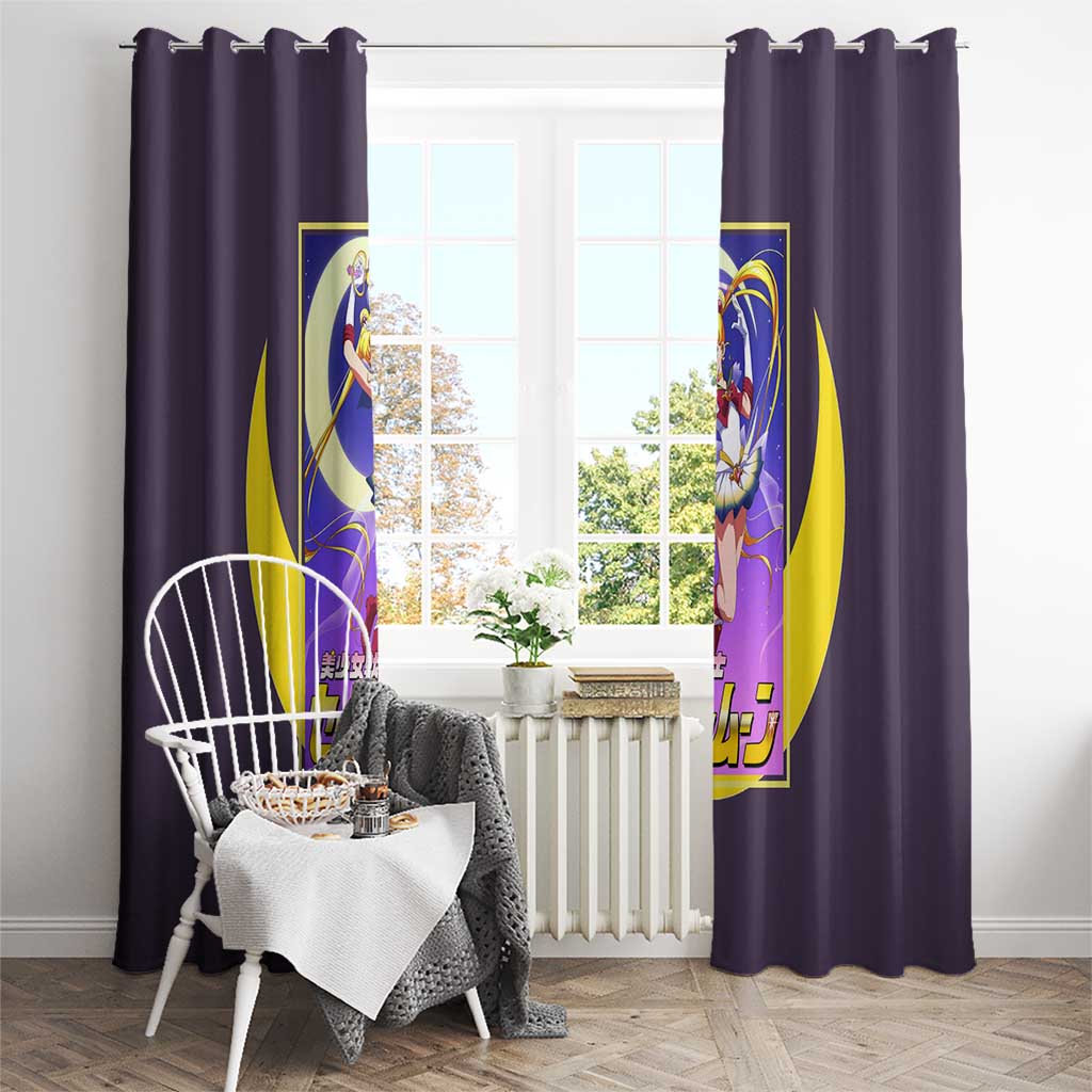 Usagi Tsukino Sailor Moon Window Curtain Anime Style
