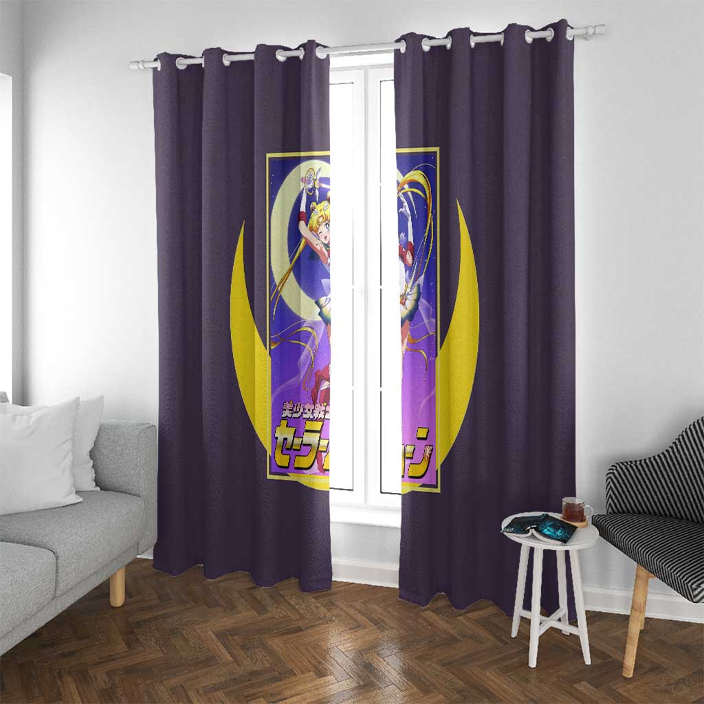 Usagi Tsukino Sailor Moon Window Curtain Anime Style