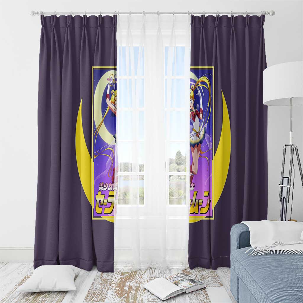 Usagi Tsukino Sailor Moon Window Curtain Anime Style