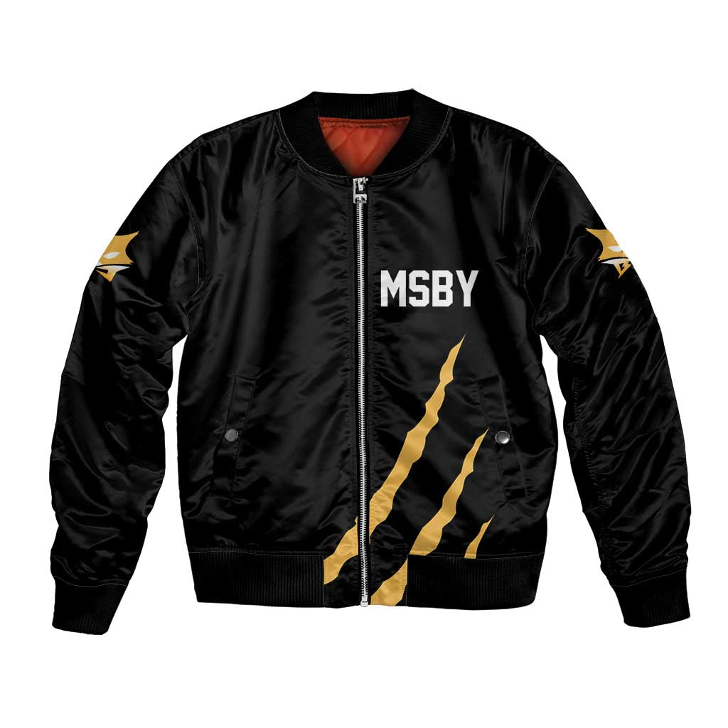 Ghoulish Gengar Bomber Jacket Anime Style
