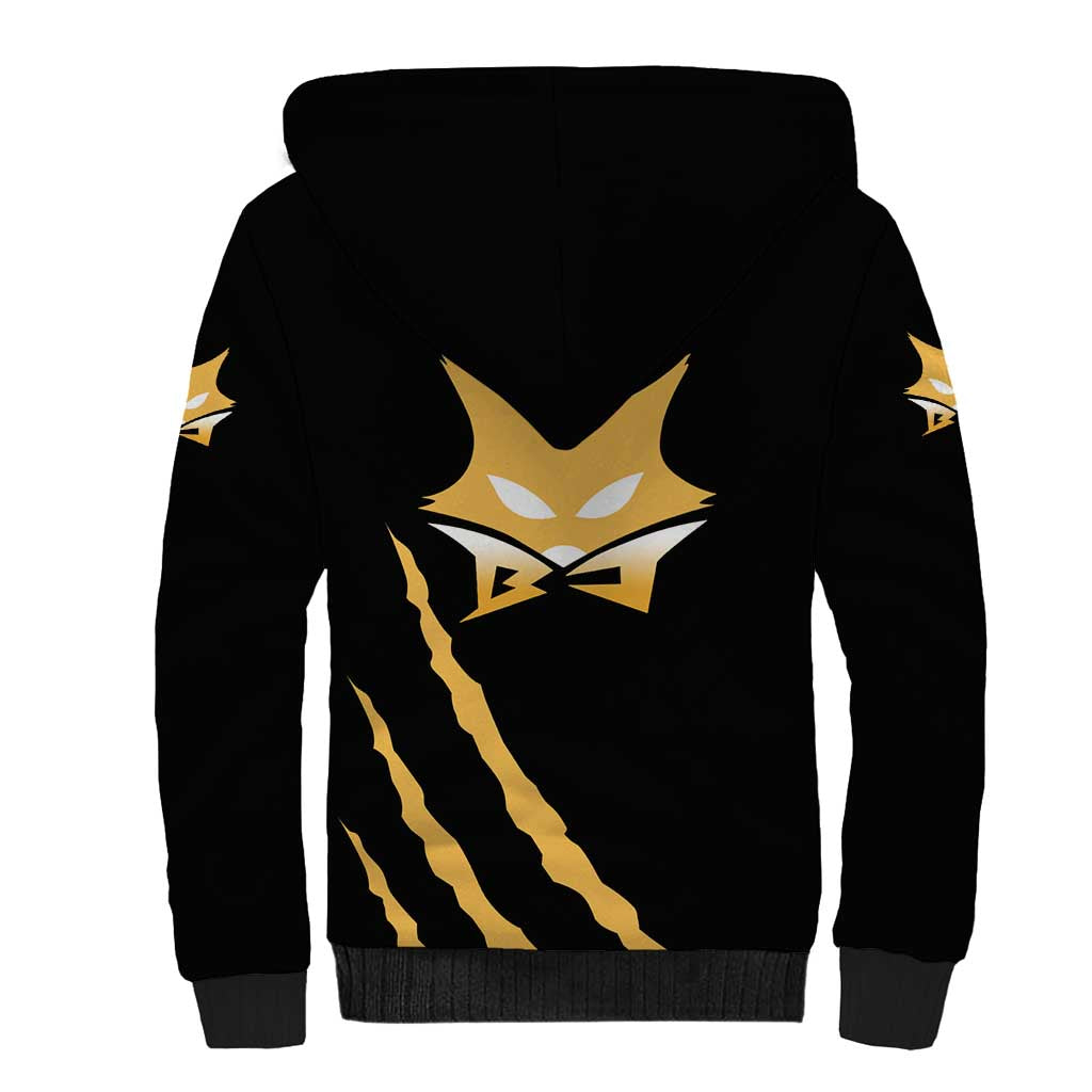 Ghoulish Gengar Sherpa Hoodie Anime Style