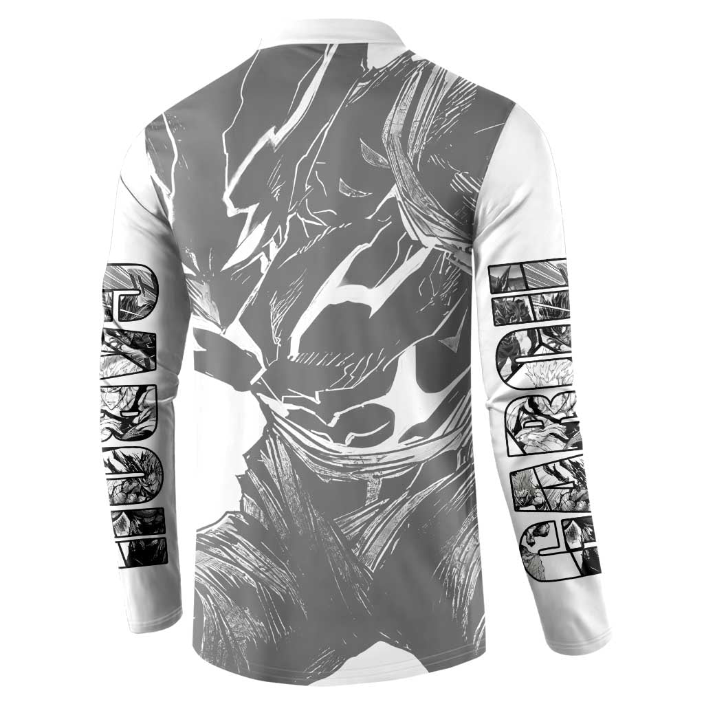 Garou - One Punch Man Button Sweatshirt Anime Style