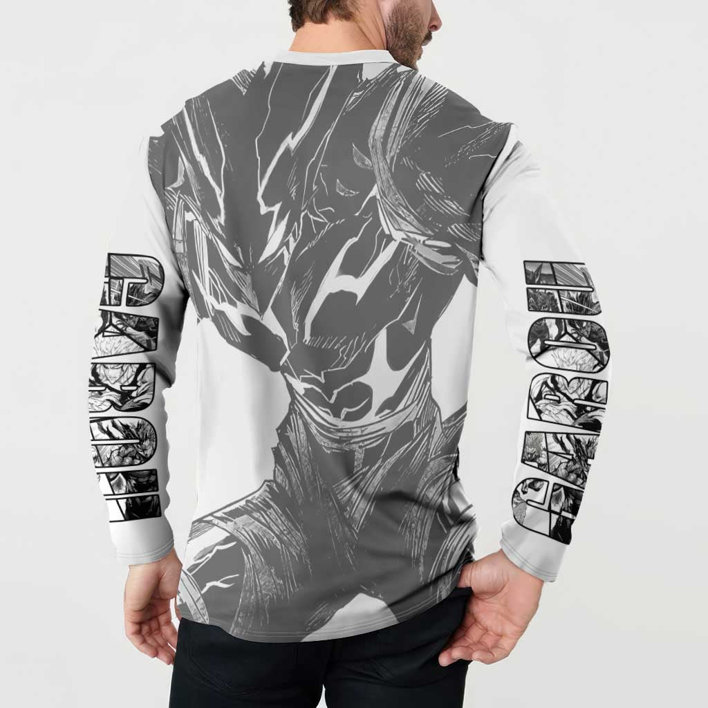 Garou - One Punch Man Button Sweatshirt Anime Style