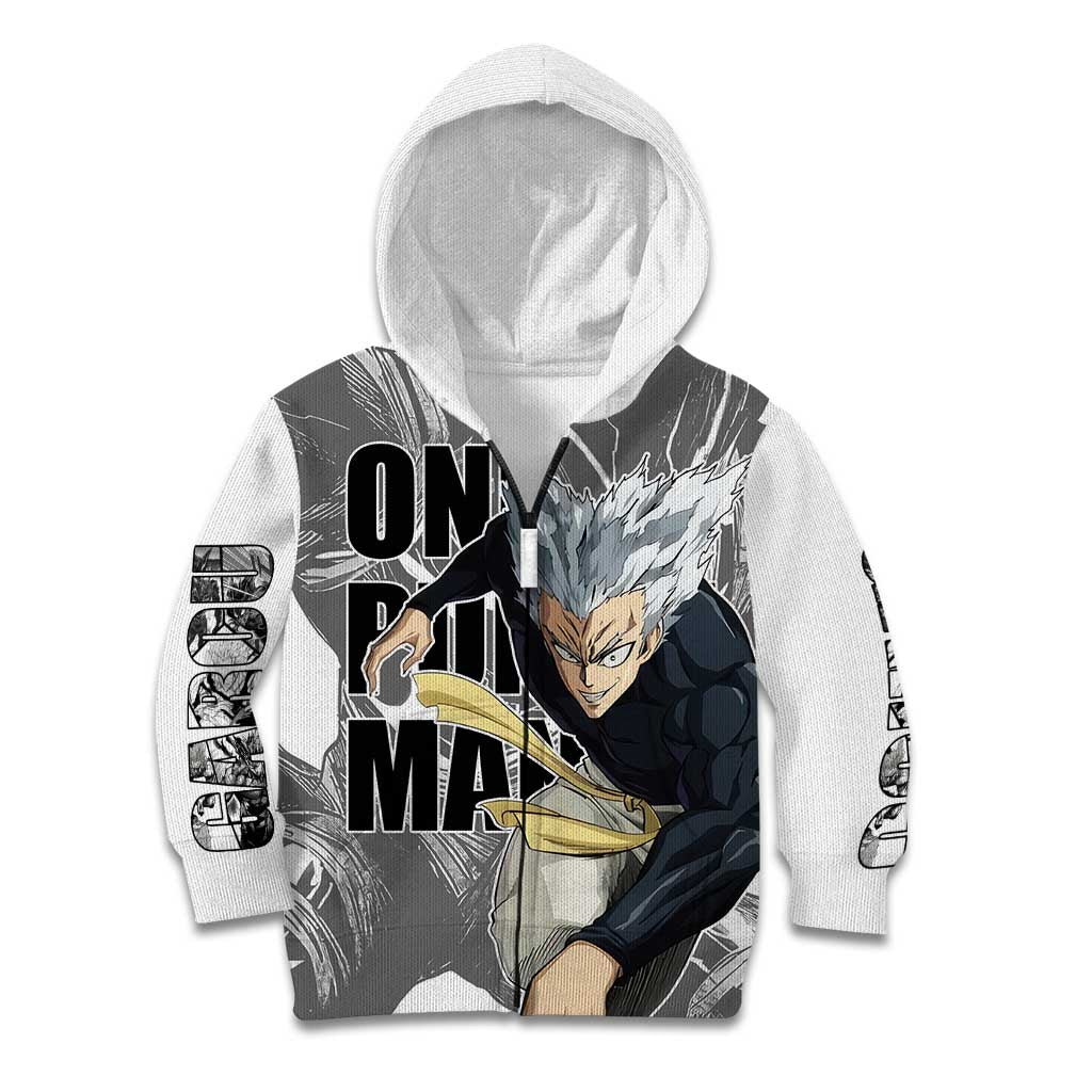 Garou - One Punch Man Kid Hoodie Anime Style
