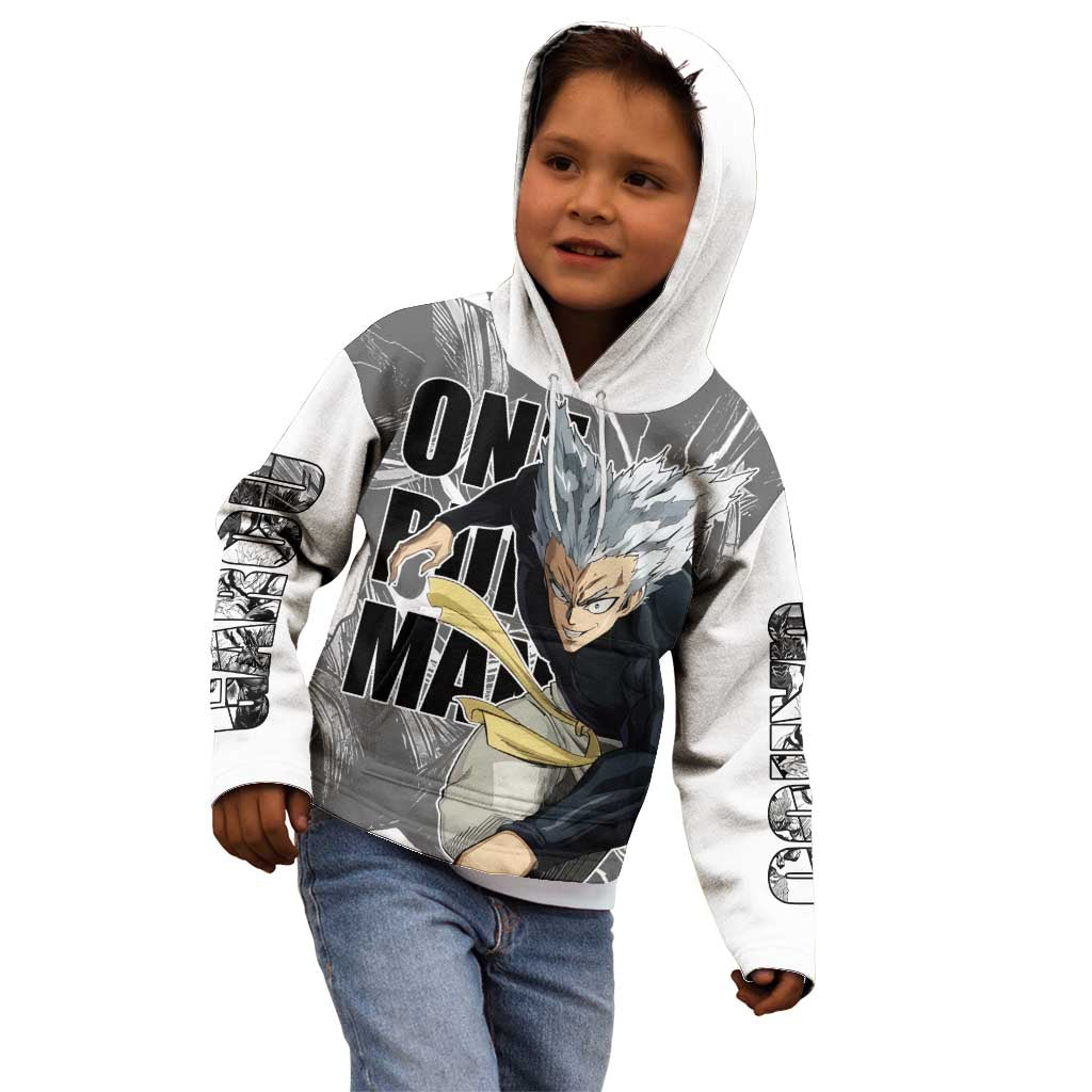 Garou - One Punch Man Kid Hoodie Anime Style