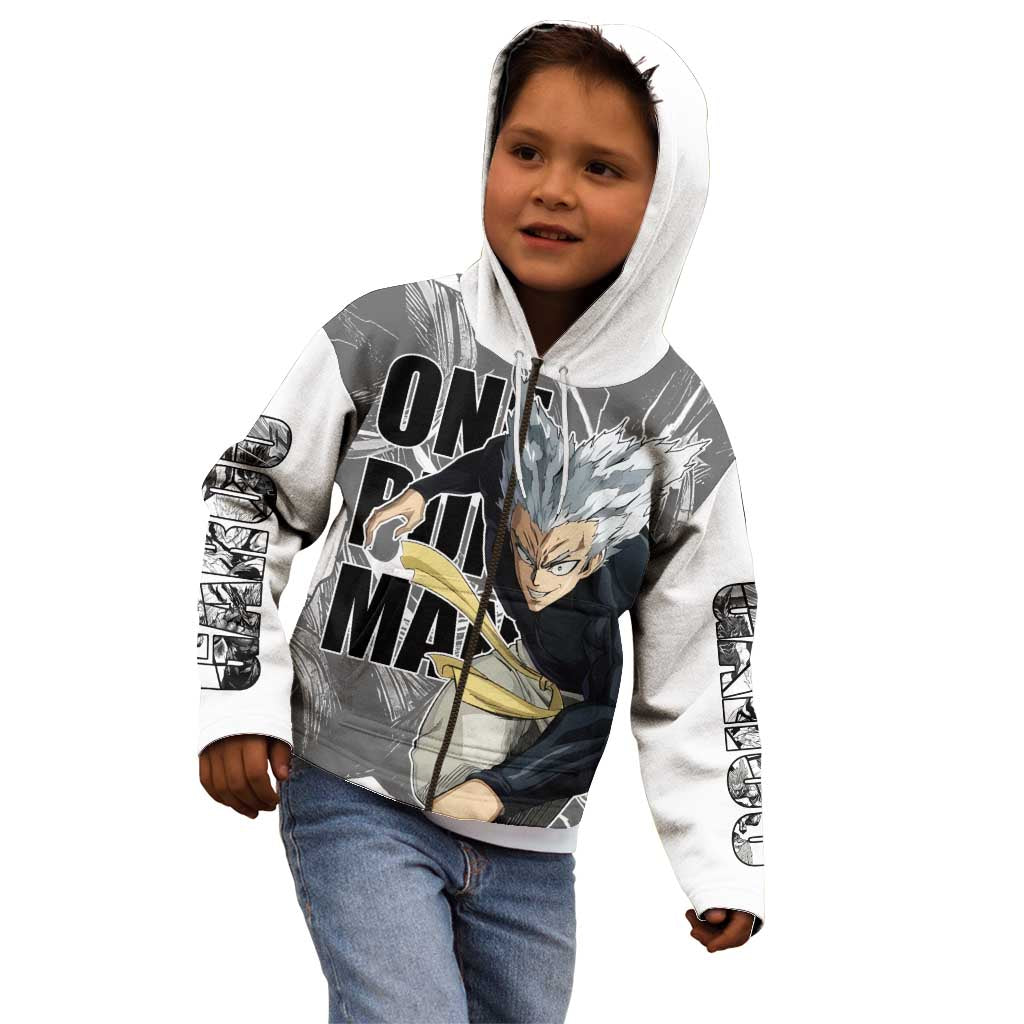 Garou - One Punch Man Kid Hoodie Anime Style