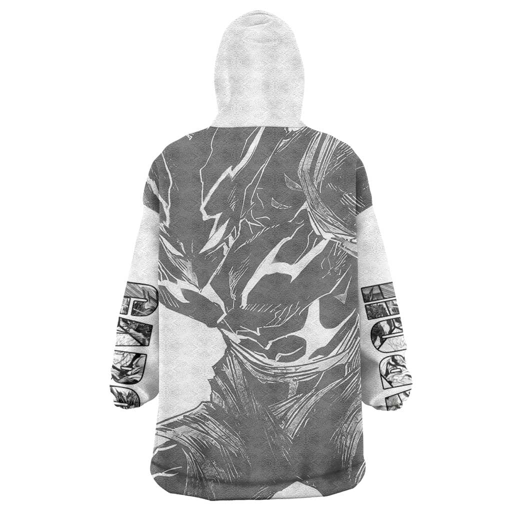 Garou - One Punch Man Wearable Blanket Hoodie Anime Style
