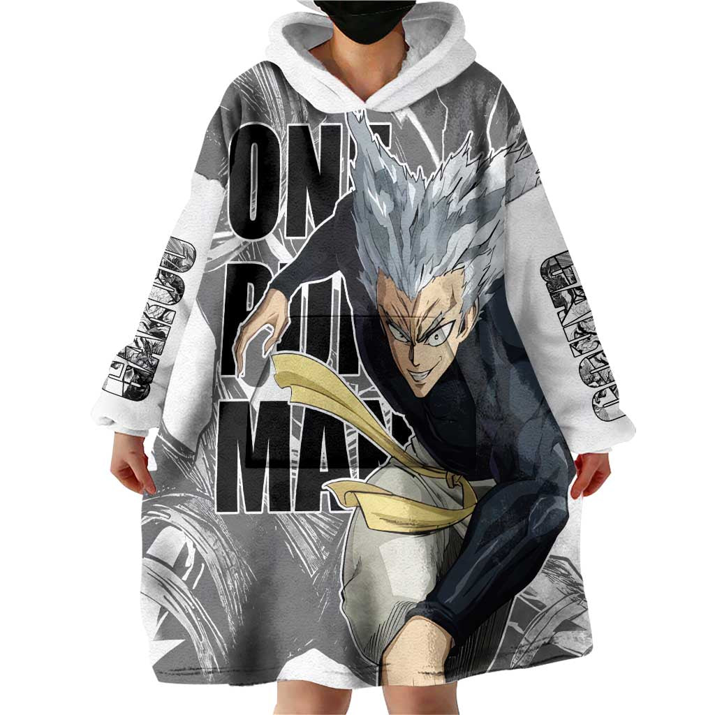 Garou - One Punch Man Wearable Blanket Hoodie Anime Style