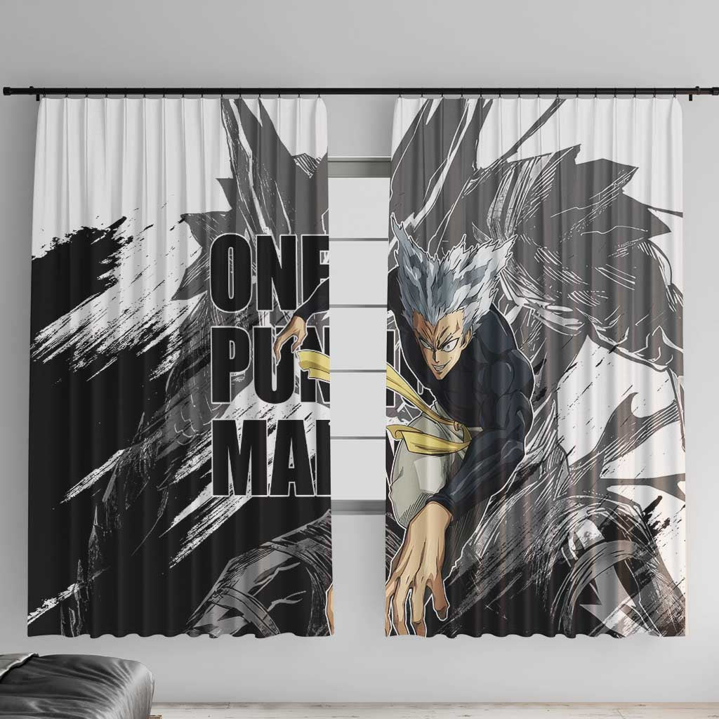 Garou - One Punch Man Window Curtain Anime Style