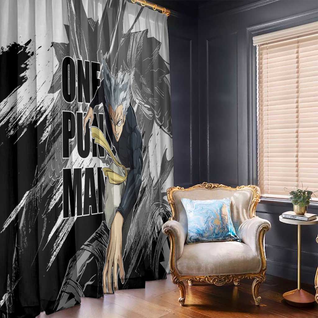 Garou - One Punch Man Window Curtain Anime Style