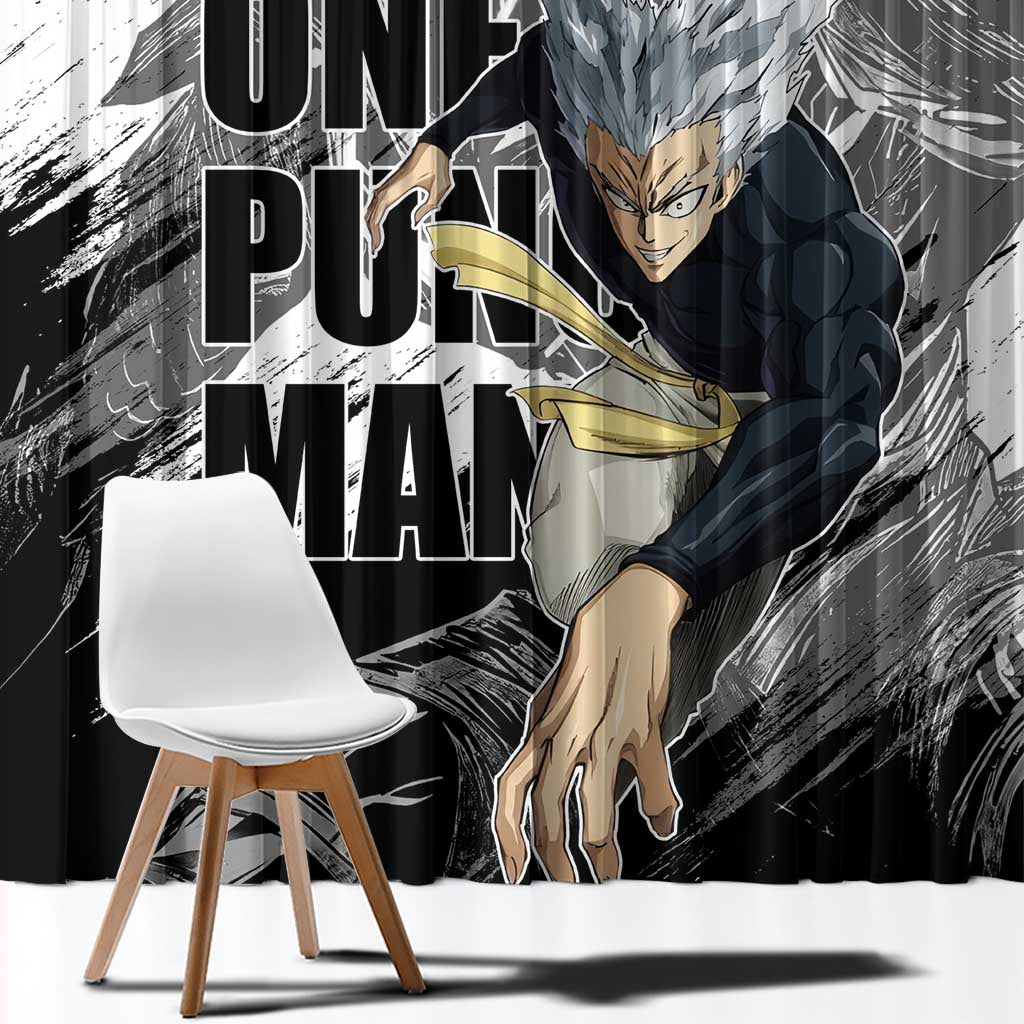 Garou - One Punch Man Window Curtain Anime Style