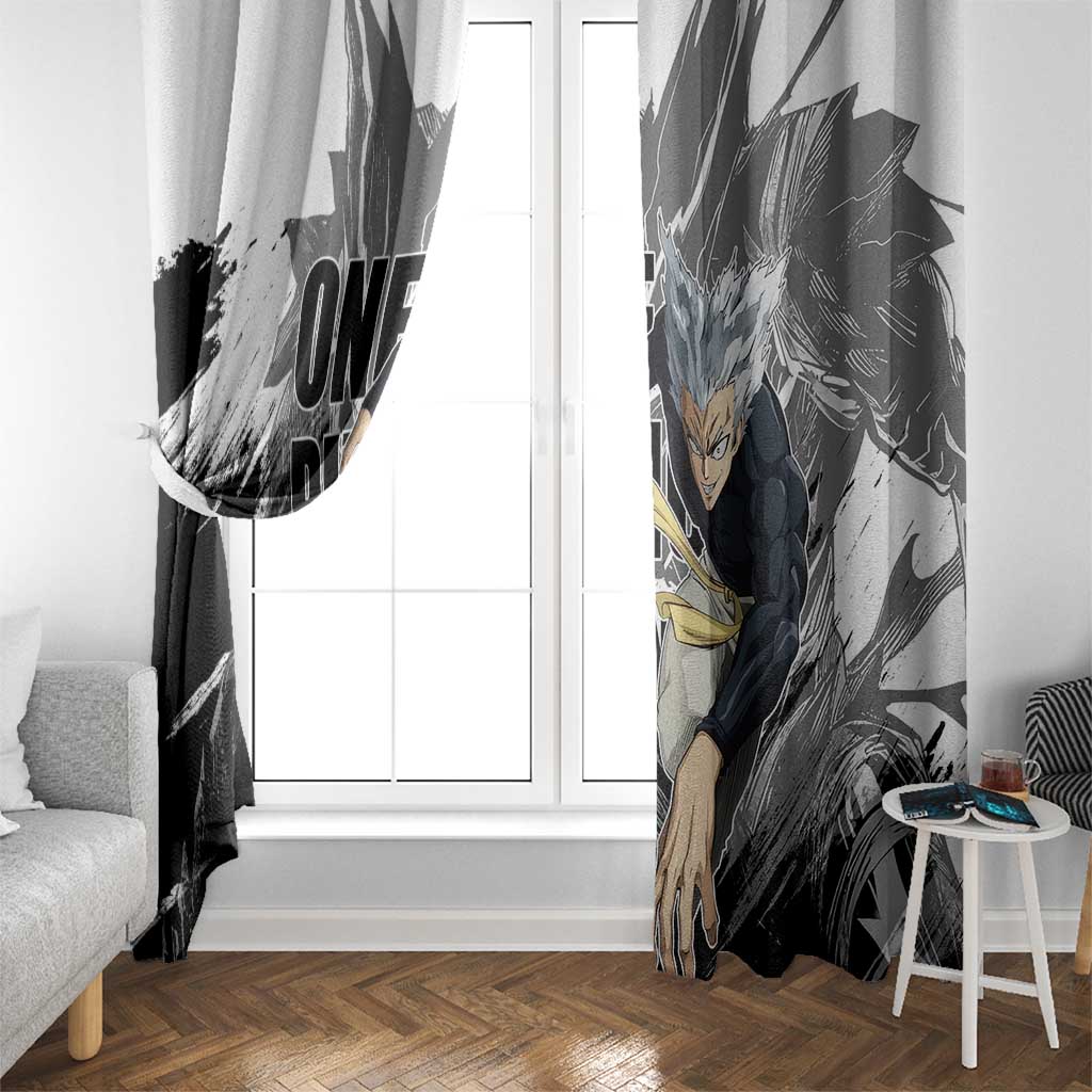 Garou - One Punch Man Window Curtain Anime Style