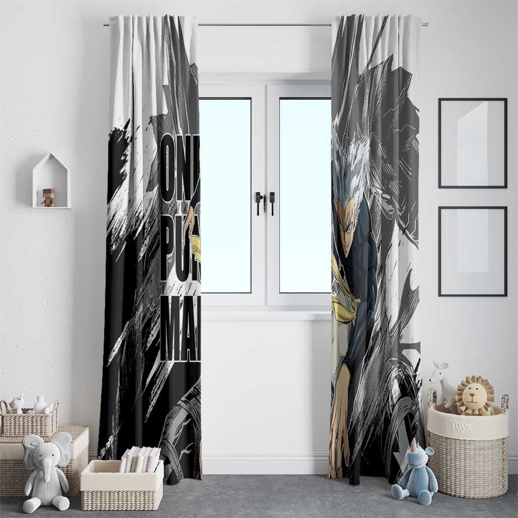 Garou - One Punch Man Window Curtain Anime Style