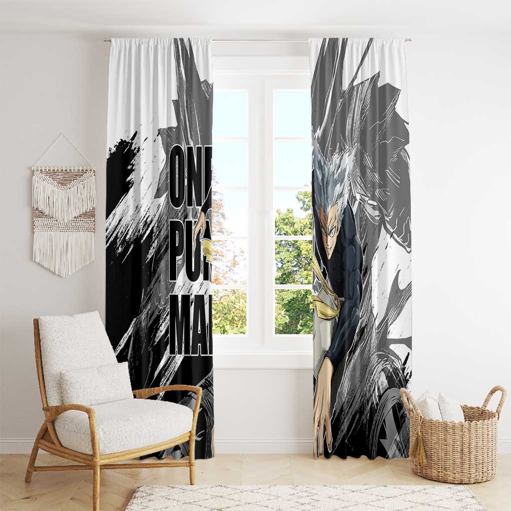 Garou - One Punch Man Window Curtain Anime Style