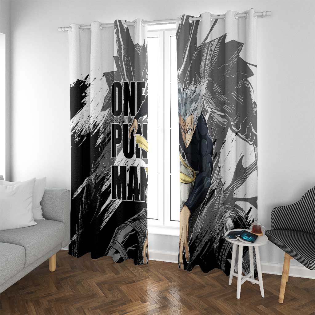 Garou - One Punch Man Window Curtain Anime Style