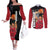 Rukawa Kaede - Slam Dunk Couples Matching Off The Shoulder Long Sleeve Dress and Long Sleeve Button Shirt Anime Style