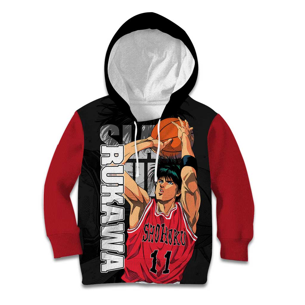 Rukawa Kaede - Slam Dunk Kid Hoodie Anime Style