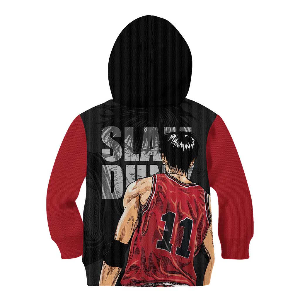 Rukawa Kaede - Slam Dunk Kid Hoodie Anime Style