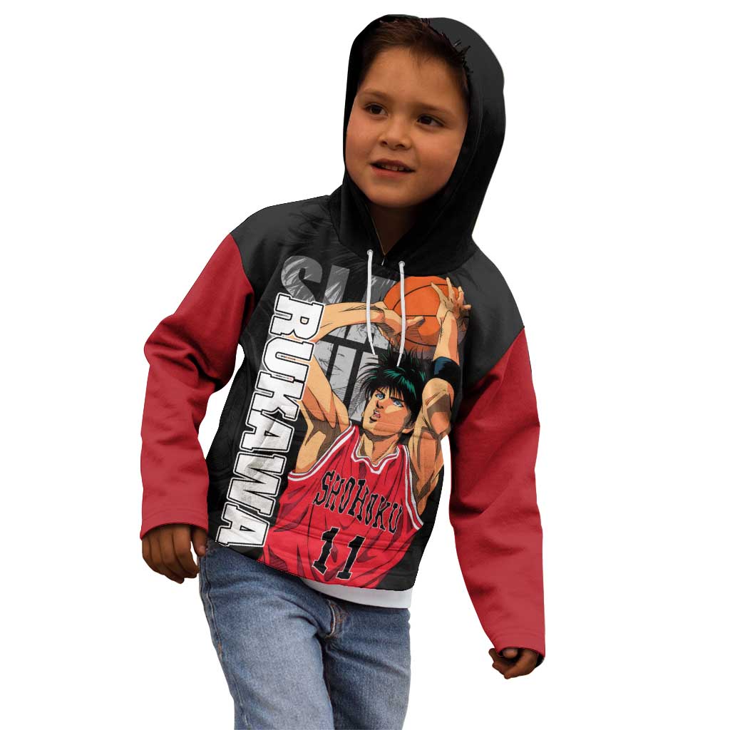 Rukawa Kaede - Slam Dunk Kid Hoodie Anime Style