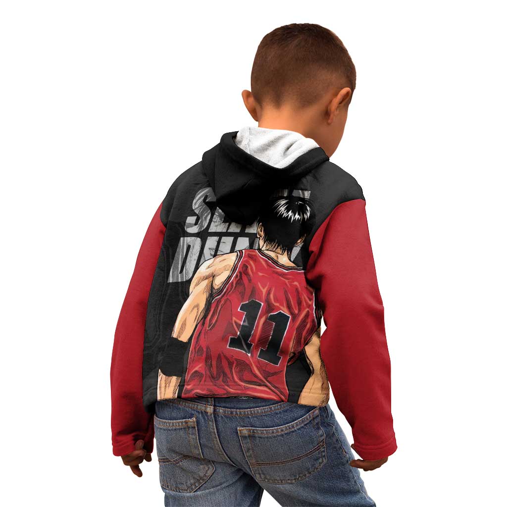 Rukawa Kaede - Slam Dunk Kid Hoodie Anime Style