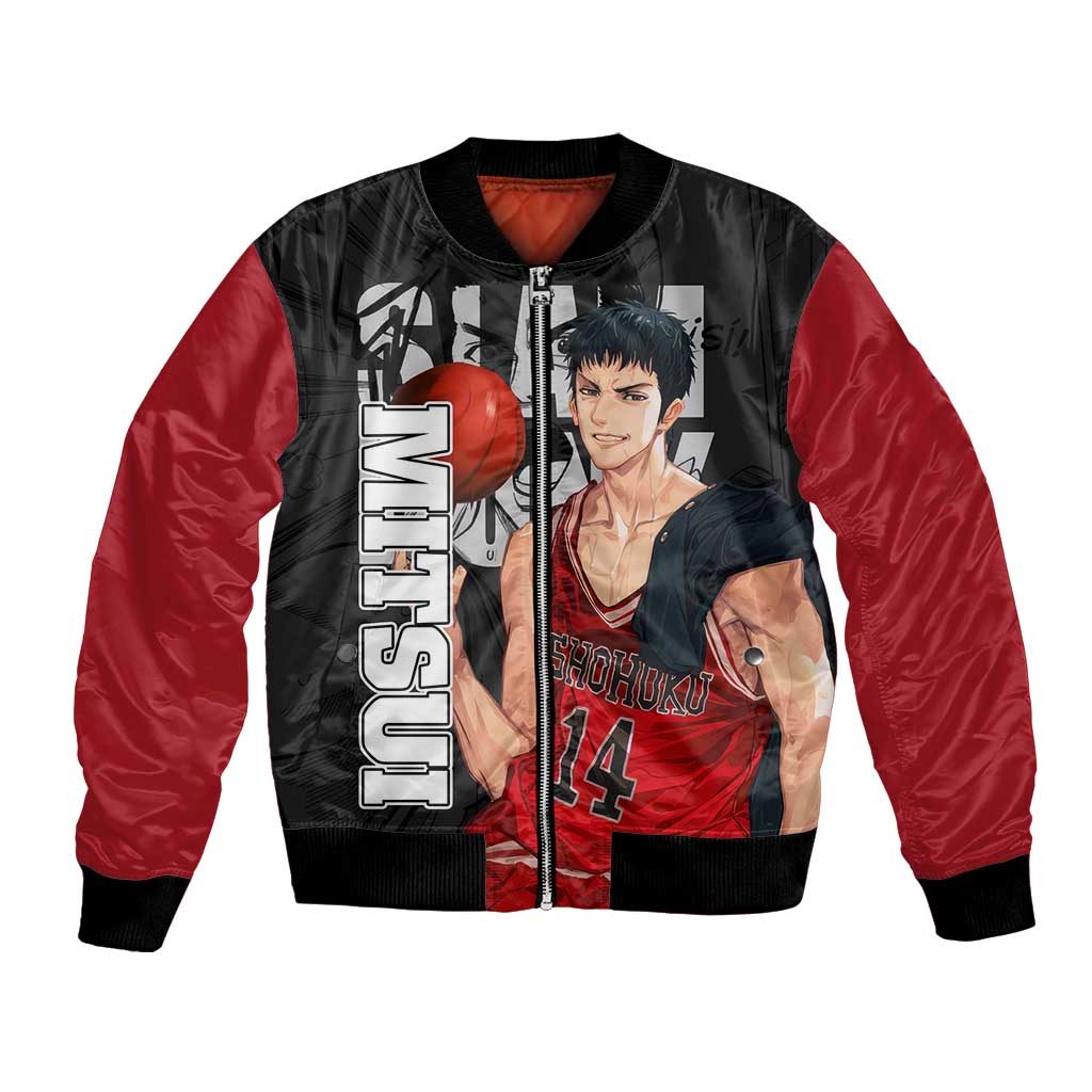Hisashi Mitsui - Slam Dunk Bomber Jacket Anime Style