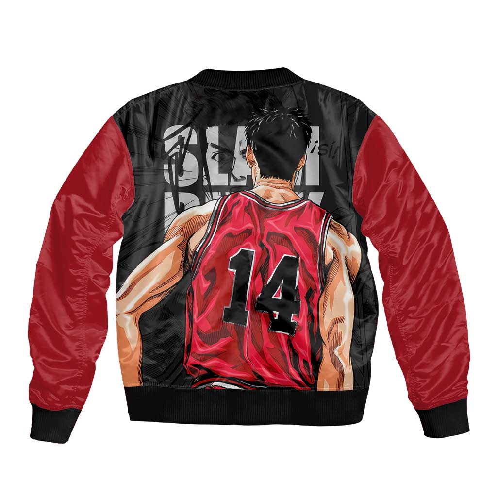 Hisashi Mitsui - Slam Dunk Bomber Jacket Anime Style