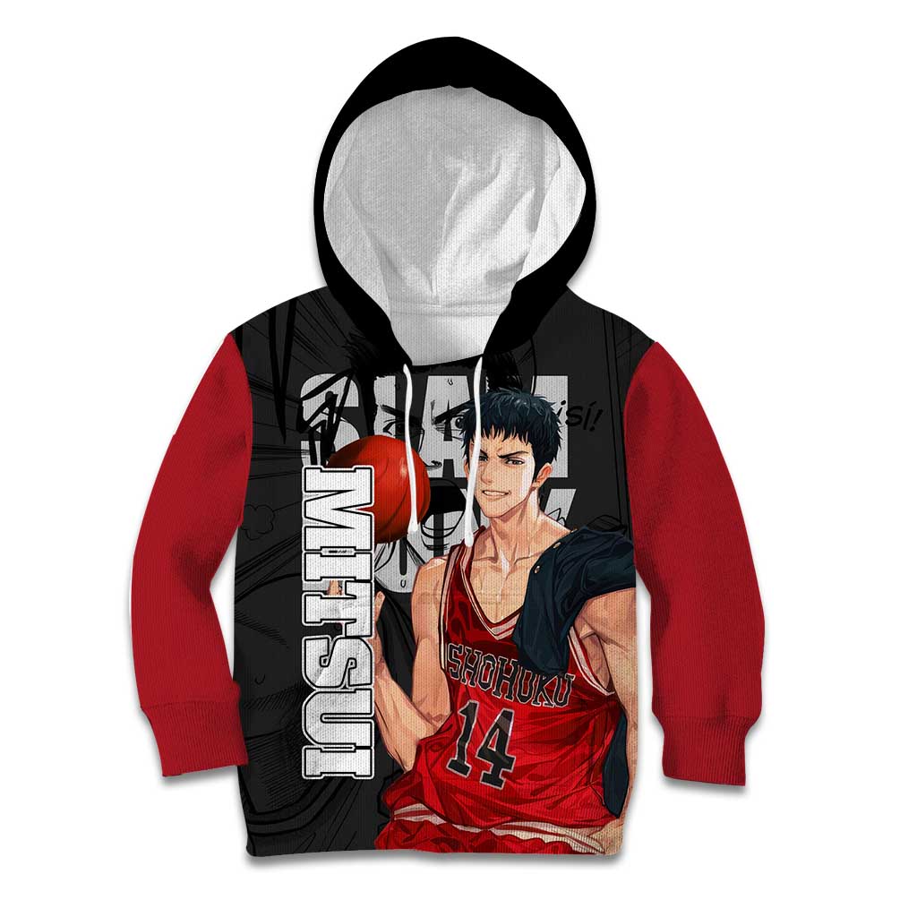 Hisashi Mitsui - Slam Dunk Kid Hoodie Anime Style