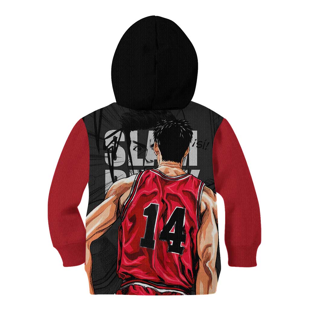 Hisashi Mitsui - Slam Dunk Kid Hoodie Anime Style