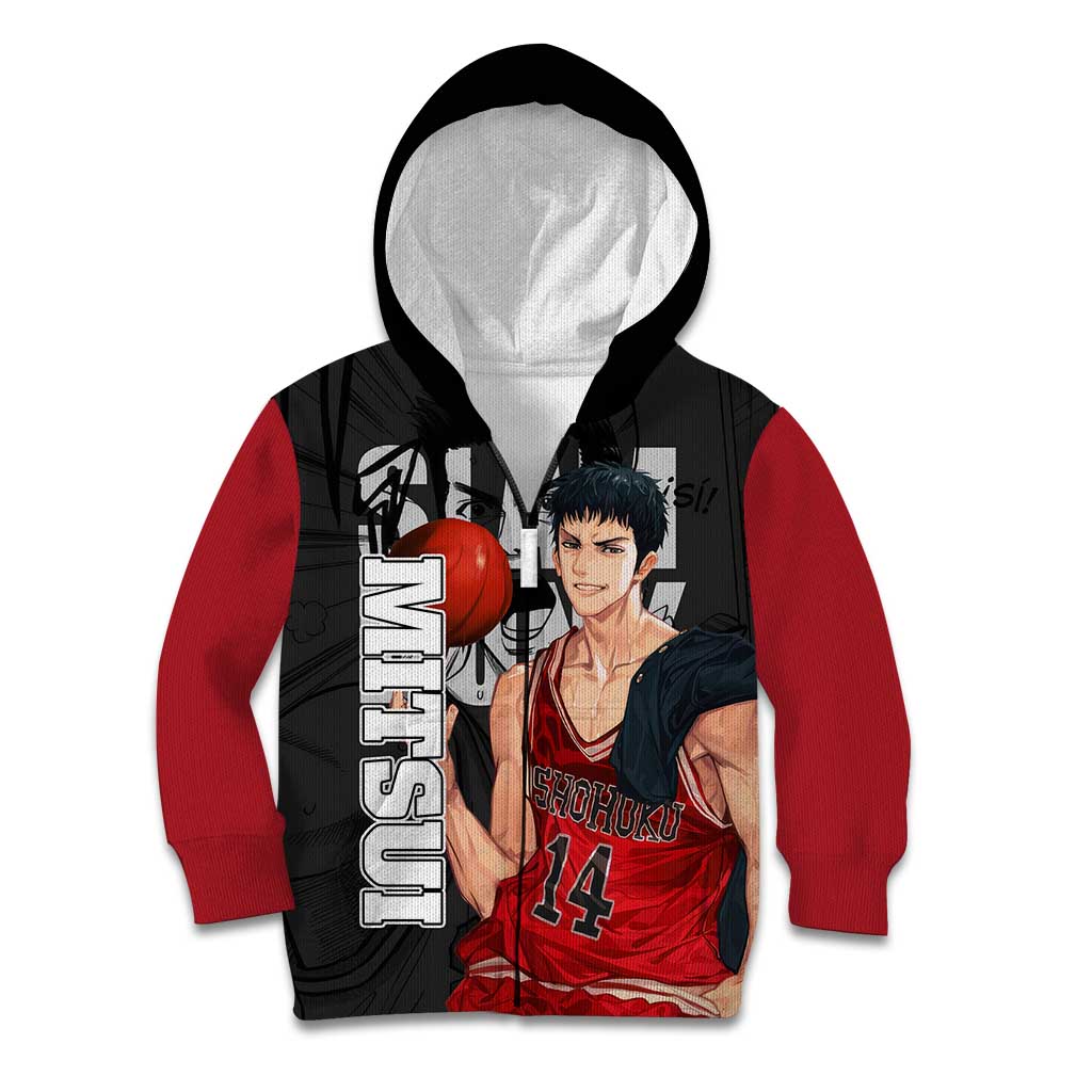 Hisashi Mitsui - Slam Dunk Kid Hoodie Anime Style