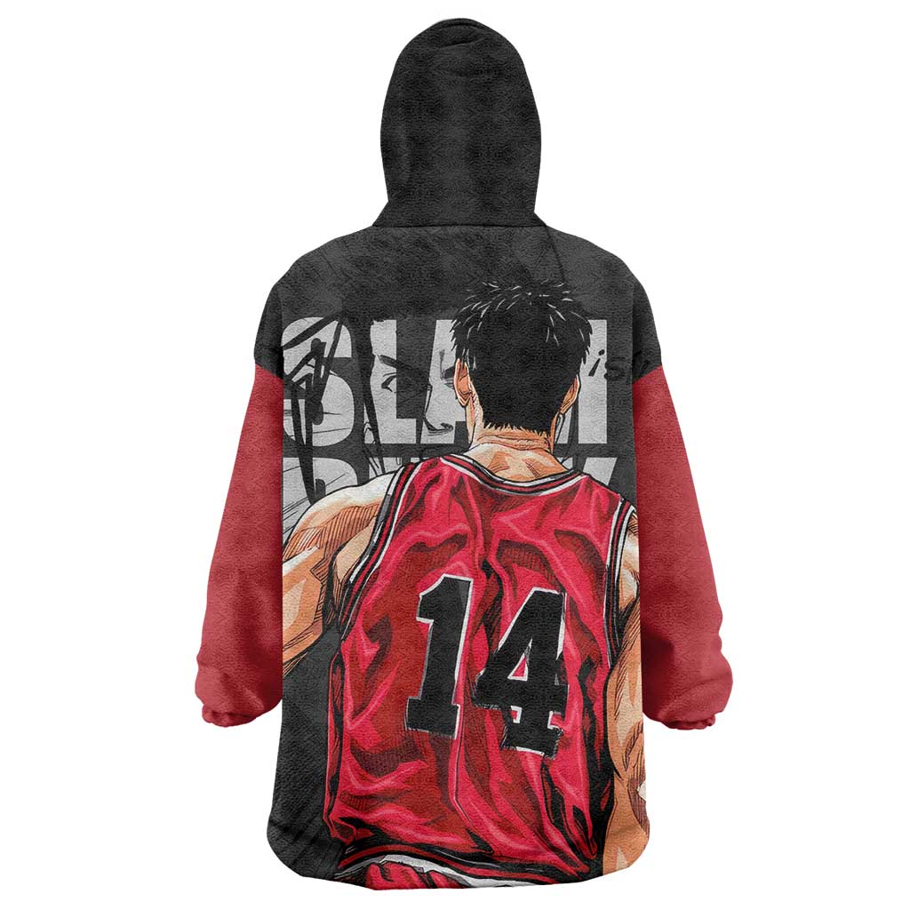 Hisashi Mitsui - Slam Dunk Wearable Blanket Hoodie Anime Style