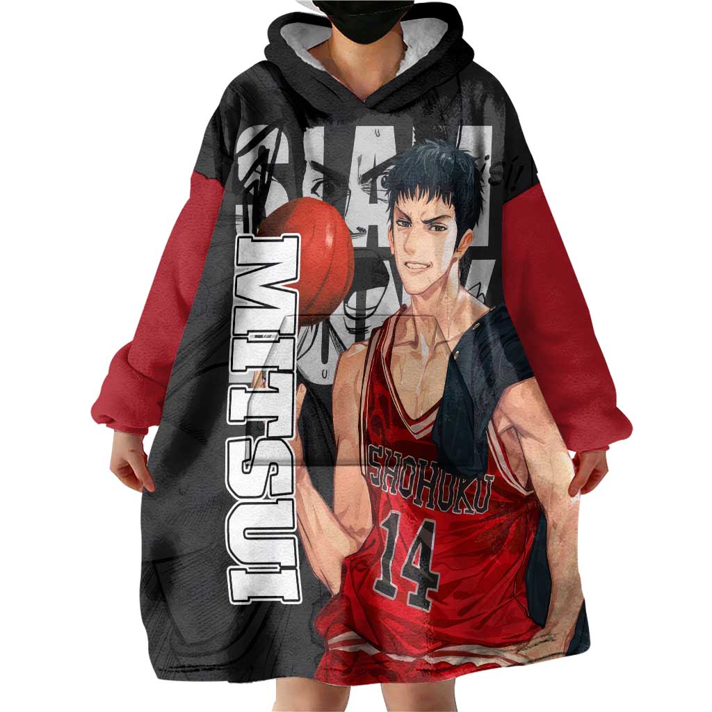 Hisashi Mitsui - Slam Dunk Wearable Blanket Hoodie Anime Style