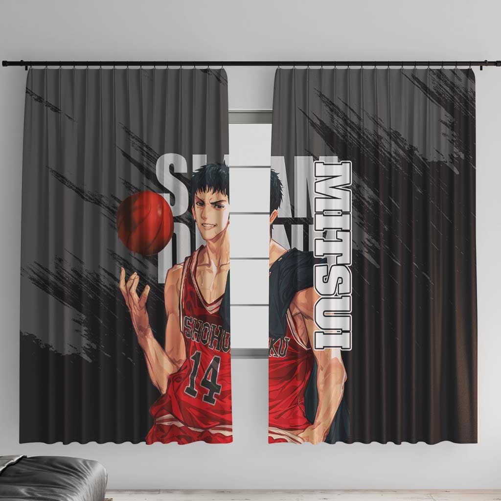 Hisashi Mitsui - Slam Dunk Window Curtain Anime Style