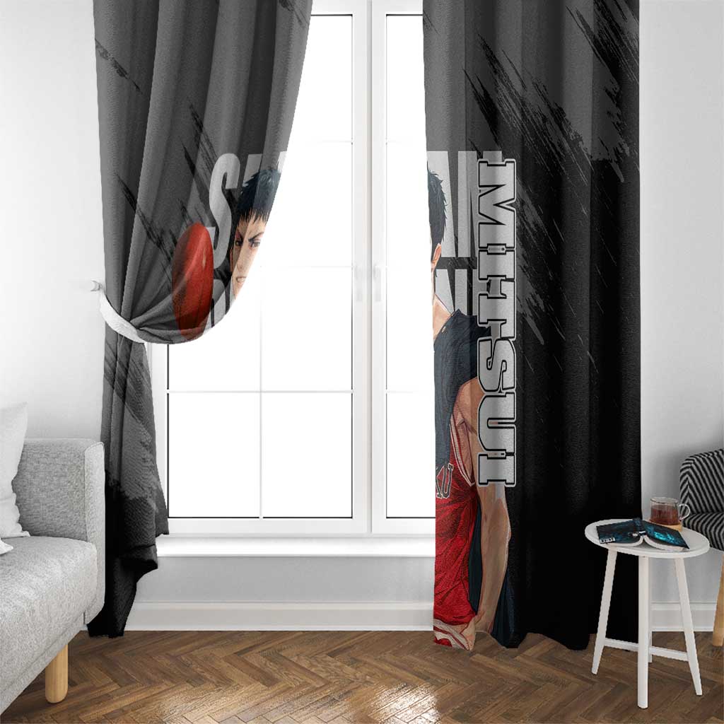 Hisashi Mitsui - Slam Dunk Window Curtain Anime Style