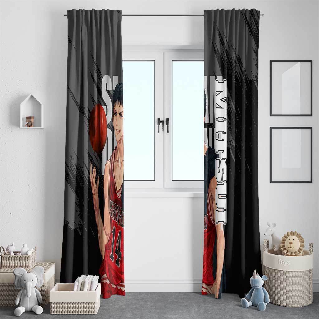 Hisashi Mitsui - Slam Dunk Window Curtain Anime Style