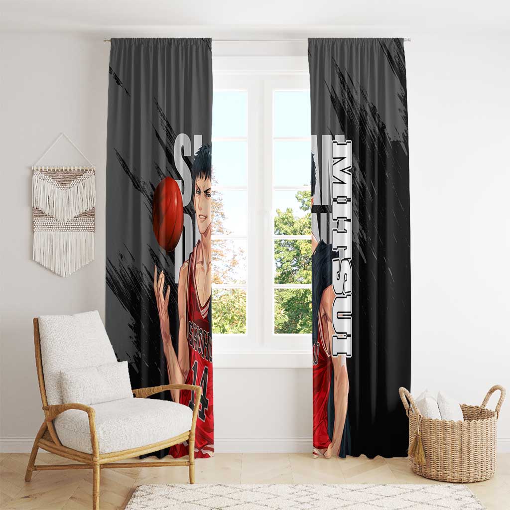 Hisashi Mitsui - Slam Dunk Window Curtain Anime Style