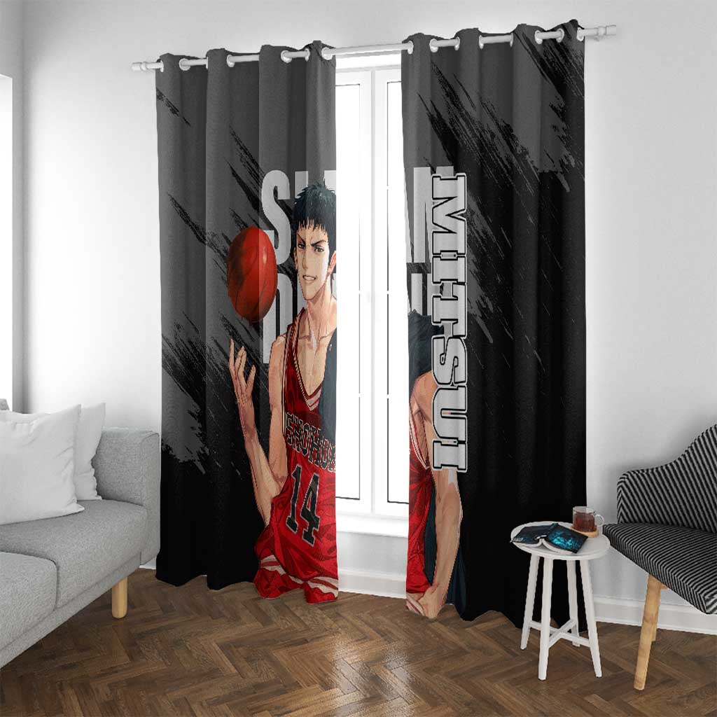 Hisashi Mitsui - Slam Dunk Window Curtain Anime Style