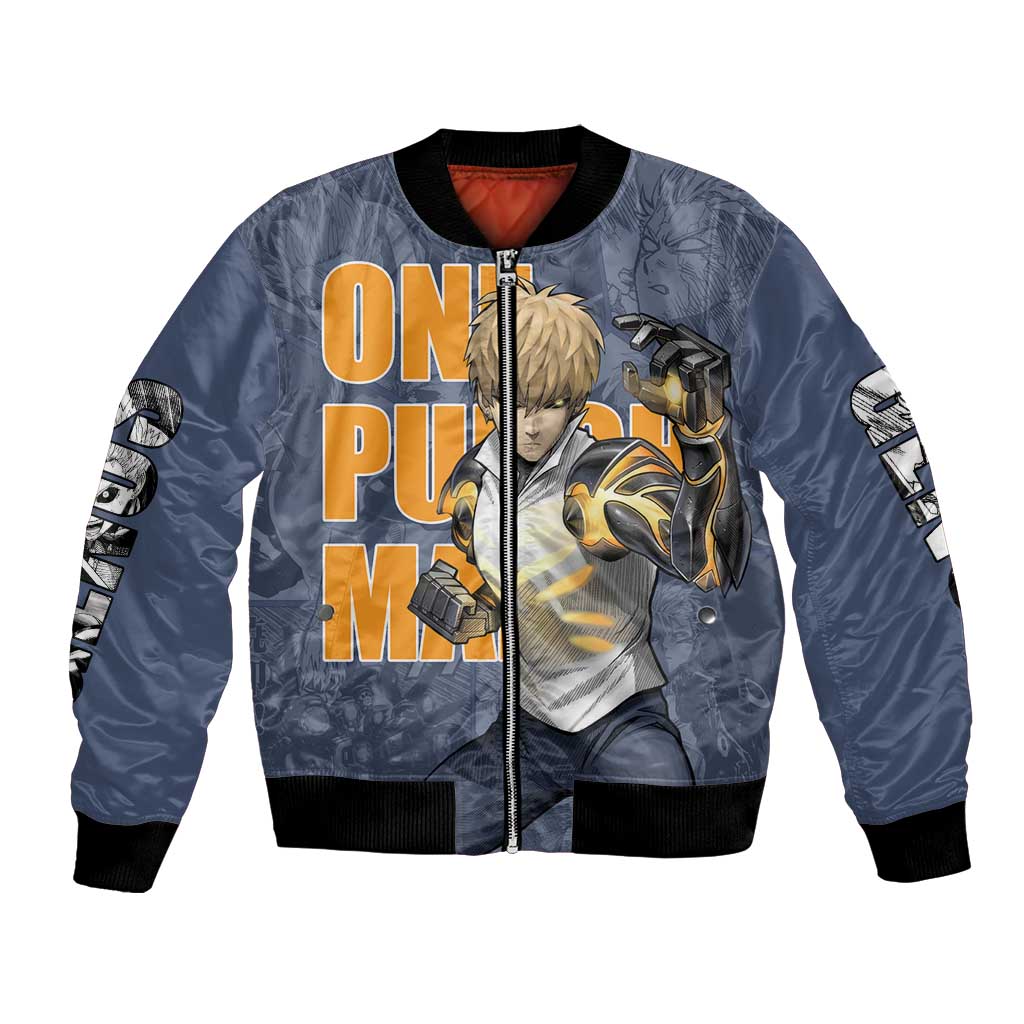 Genos - One Punch Man Bomber Jacket Anime Style