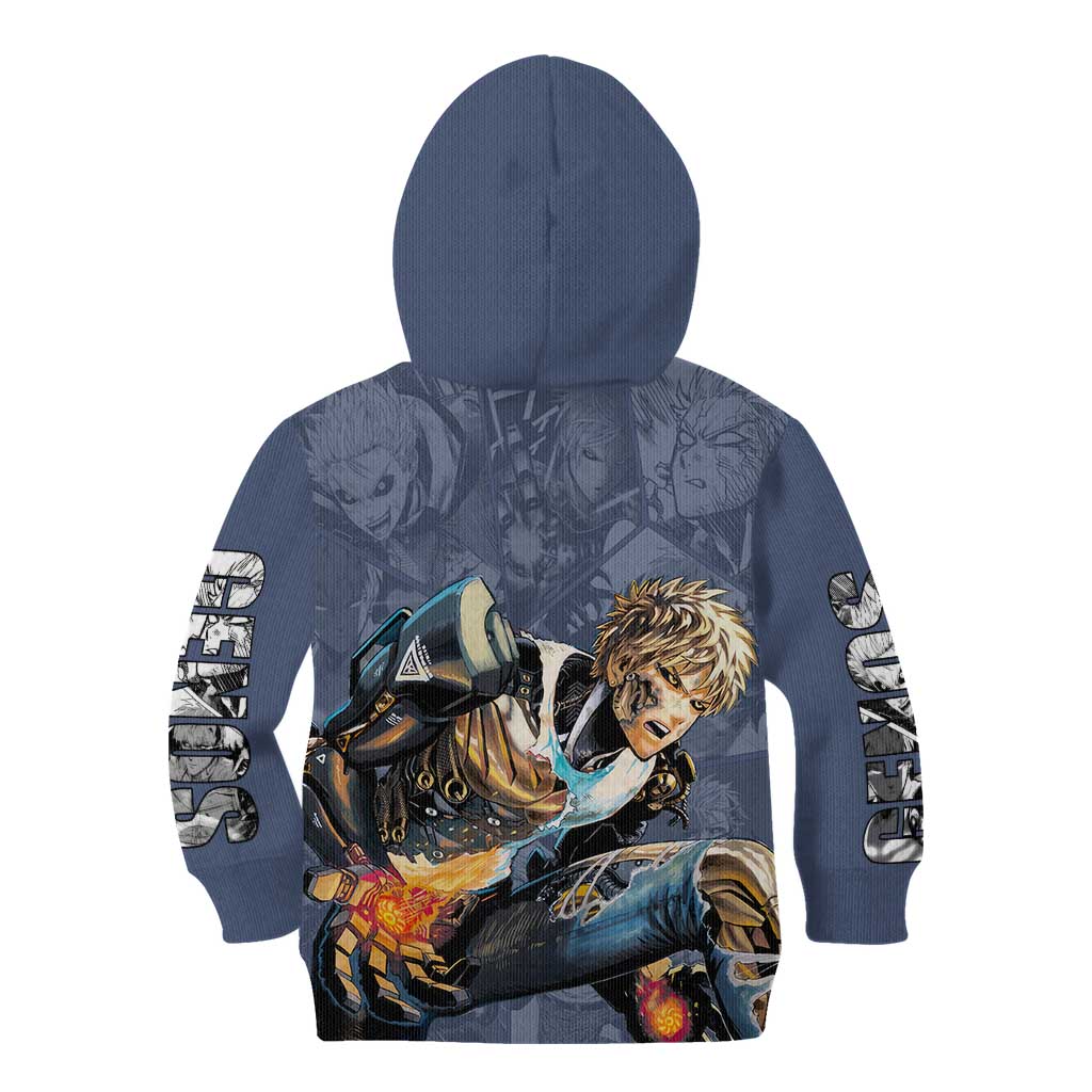 Genos - One Punch Man Kid Hoodie Anime Style