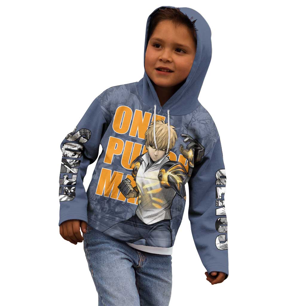 Genos - One Punch Man Kid Hoodie Anime Style