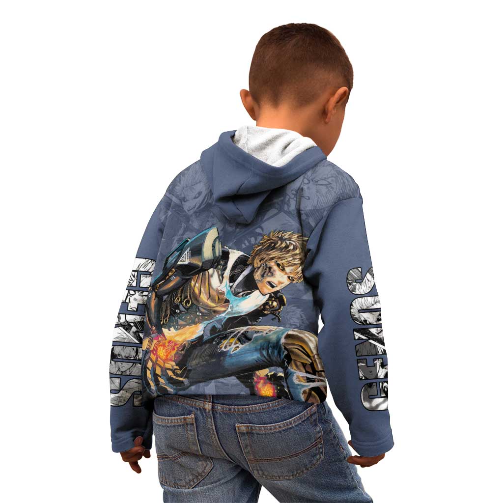 Genos - One Punch Man Kid Hoodie Anime Style