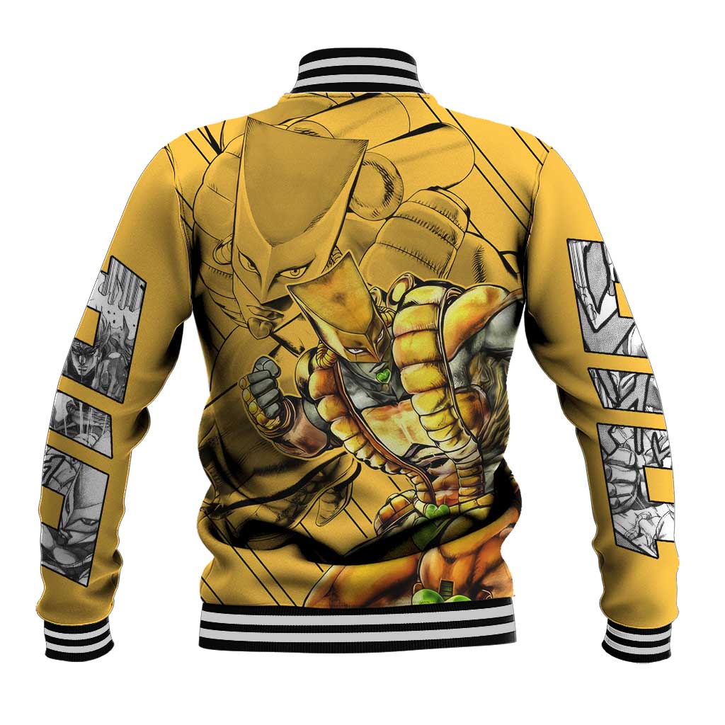 Dio Brando oJo's Bizarre Adventure Baseball Jacket Anime Style