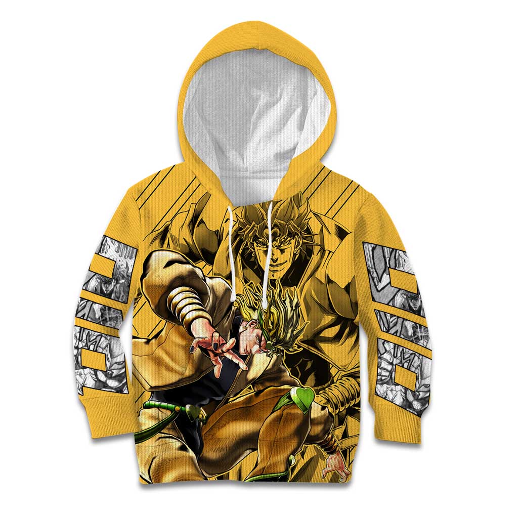 Dio Brando oJo's Bizarre Adventure Kid Hoodie Anime Style