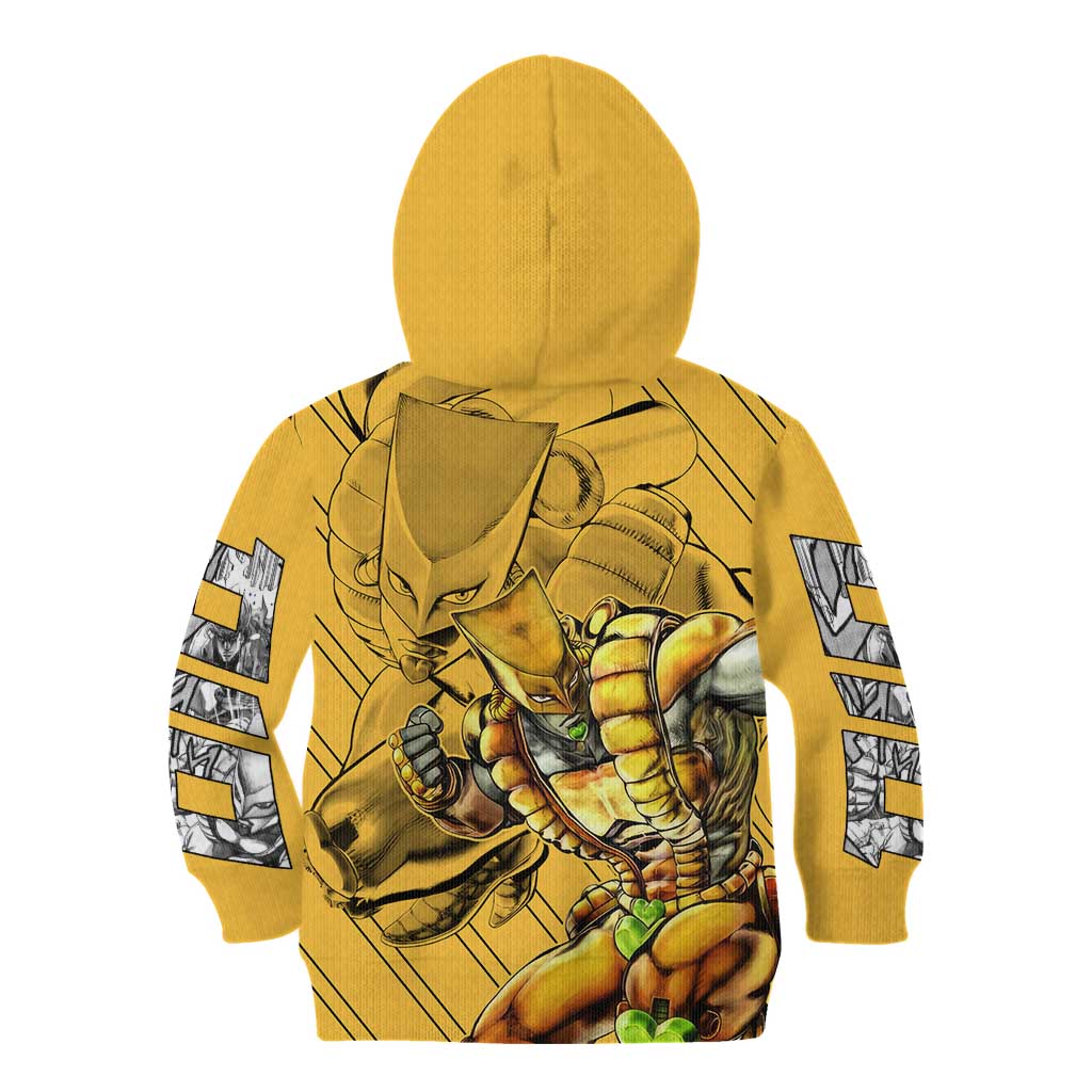 Dio Brando oJo's Bizarre Adventure Kid Hoodie Anime Style