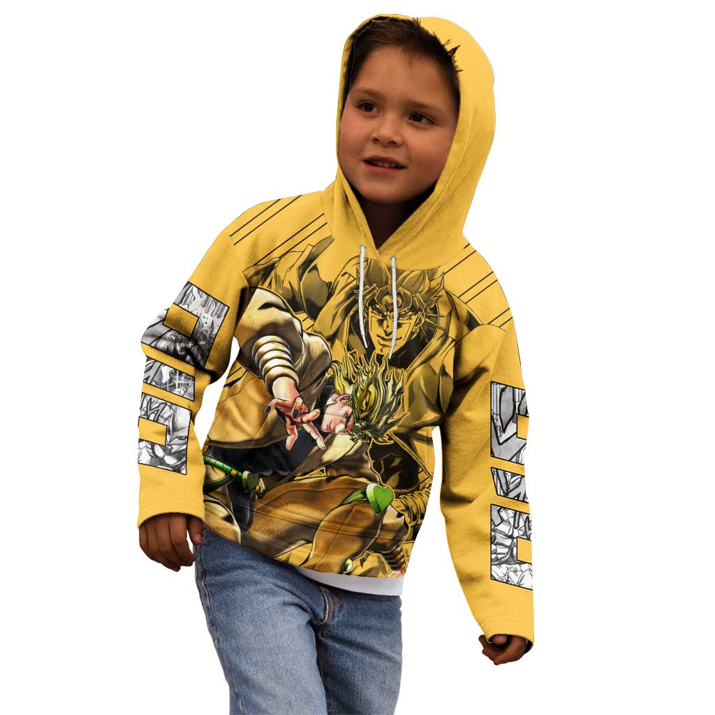 Dio Brando oJo's Bizarre Adventure Kid Hoodie Anime Style