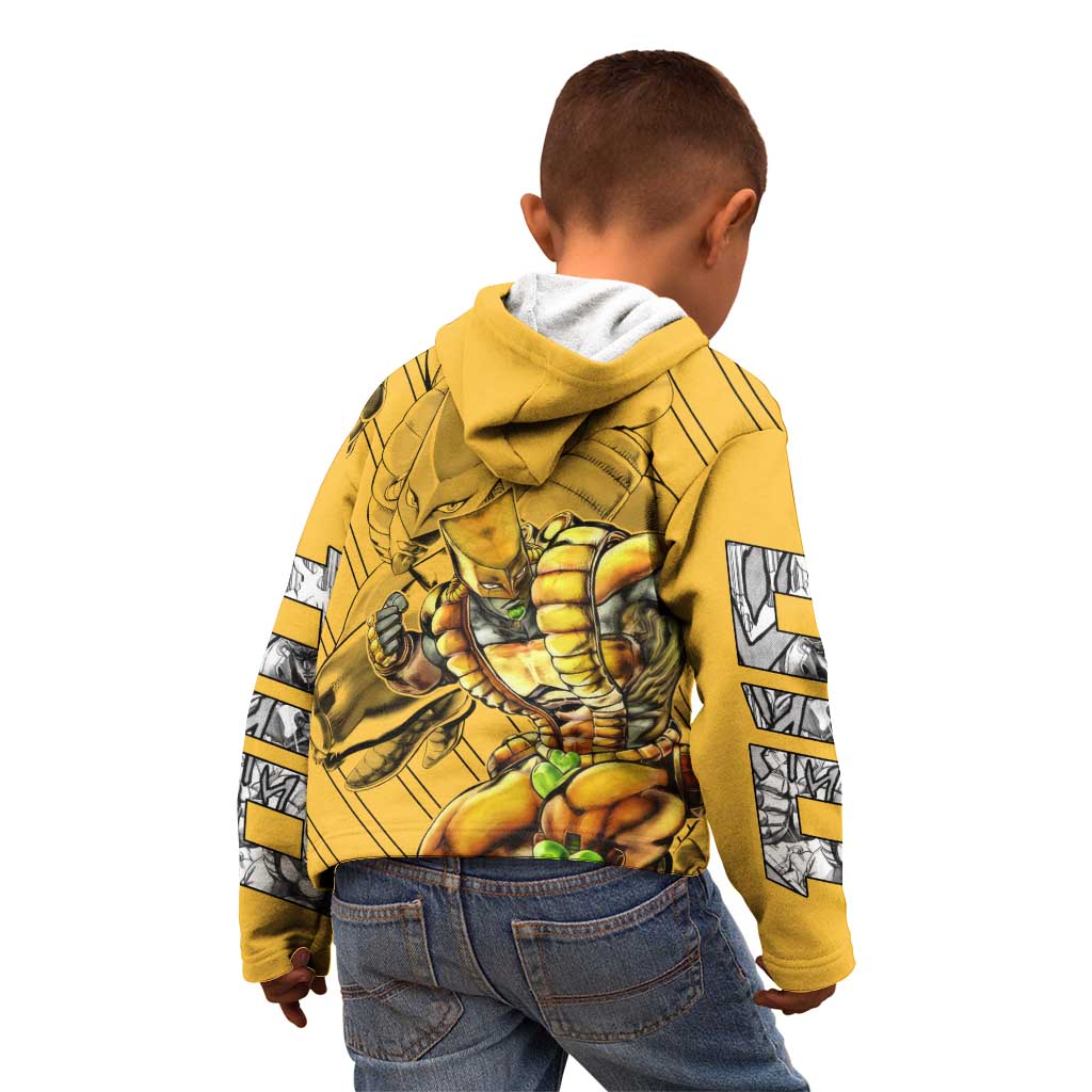 Dio Brando oJo's Bizarre Adventure Kid Hoodie Anime Style