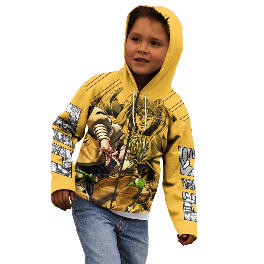 Dio Brando oJo's Bizarre Adventure Kid Hoodie Anime Style